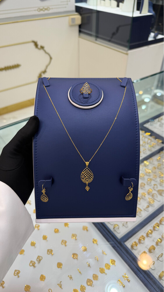 اطقم ذهب عيار 21 بحريني - 5