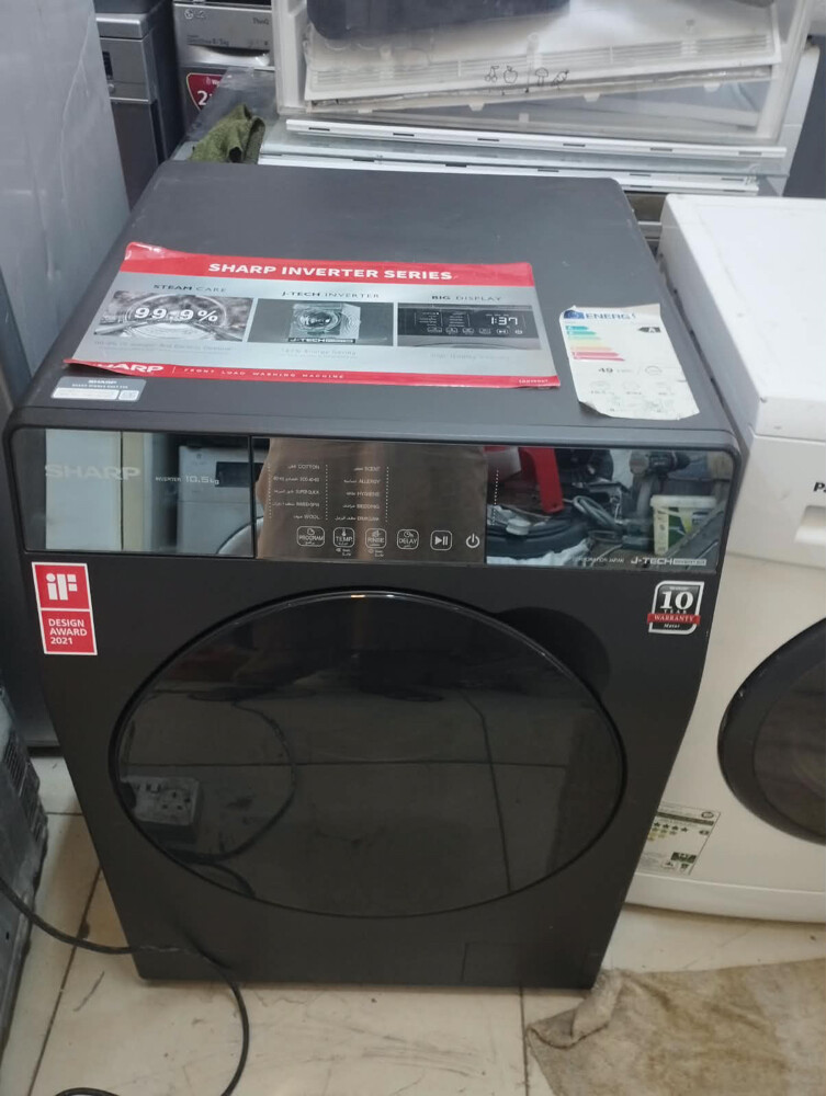 sharp washing machine 10.5kg sale - 3