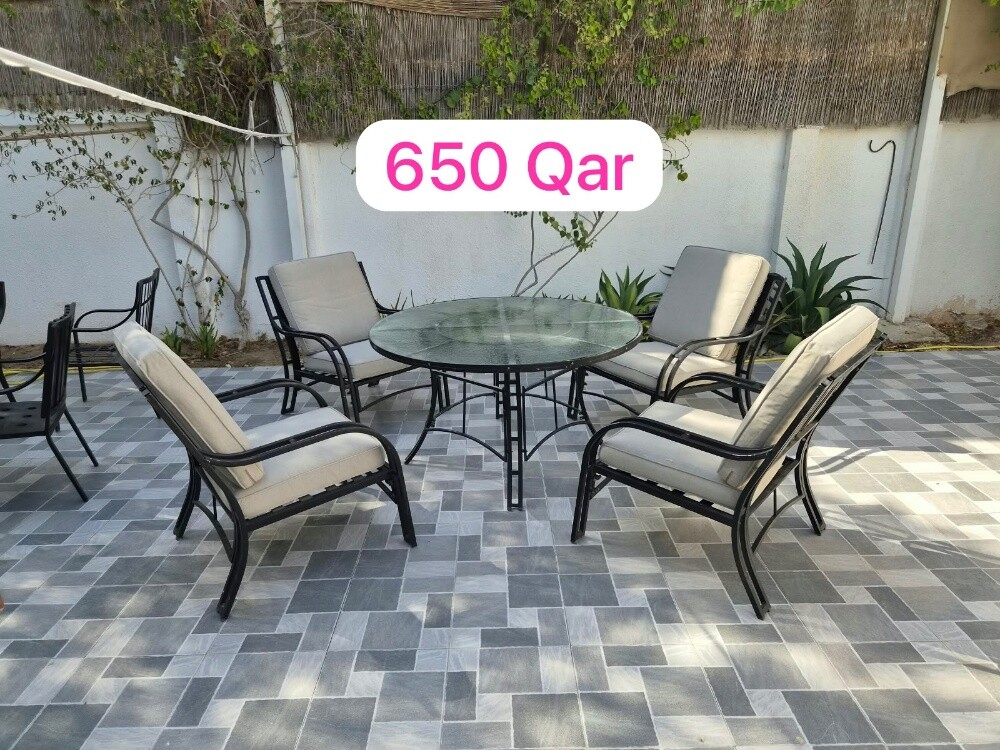 Set Outside table with 4 chair - 1