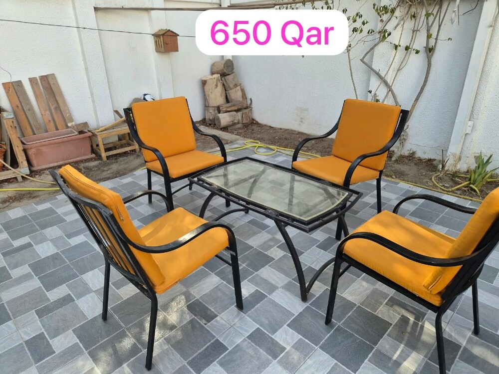 Set Outside table with 4 chair - 2