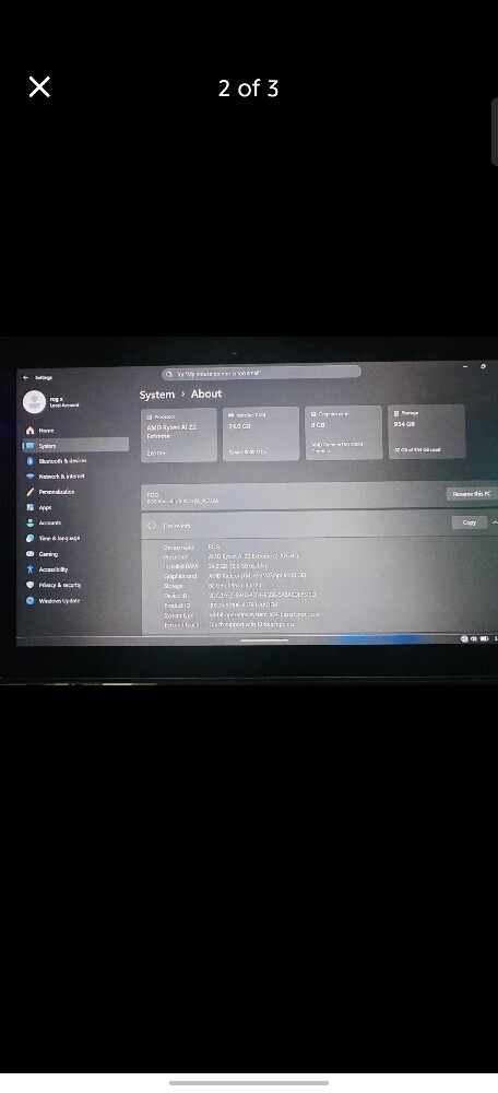 asus xbox ally x z2 extreme 24gb - 6