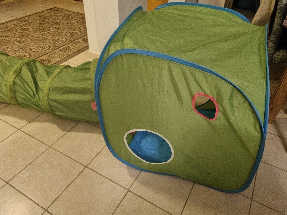 Kids ikea tent and tunnel - 1