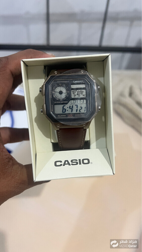 Casio vintage leather watch - 1
