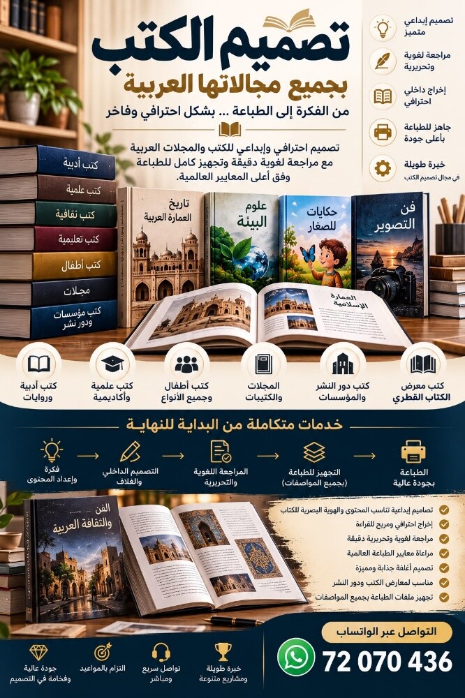 تصميم الكتب والمجلات - 1