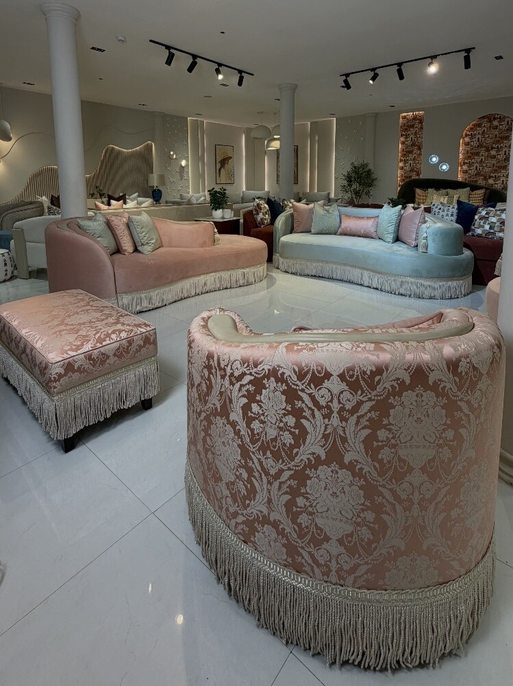 Sofa Curtain Wallpaper Barkiya - 3