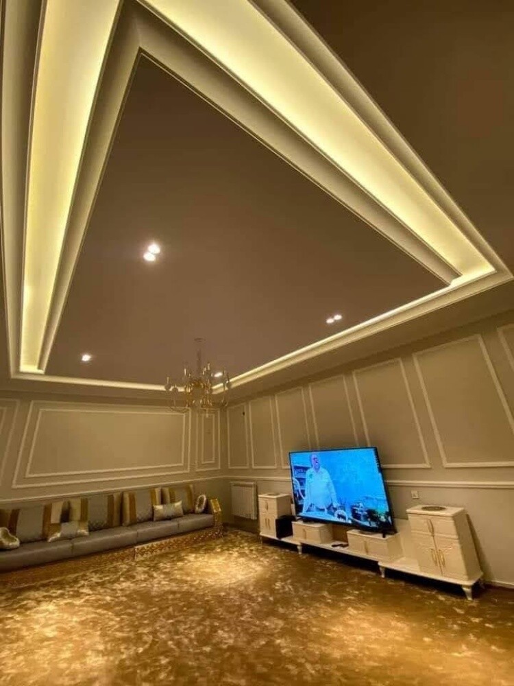 Sofa Curtain Wallpaper Tv Cabinet D - 2