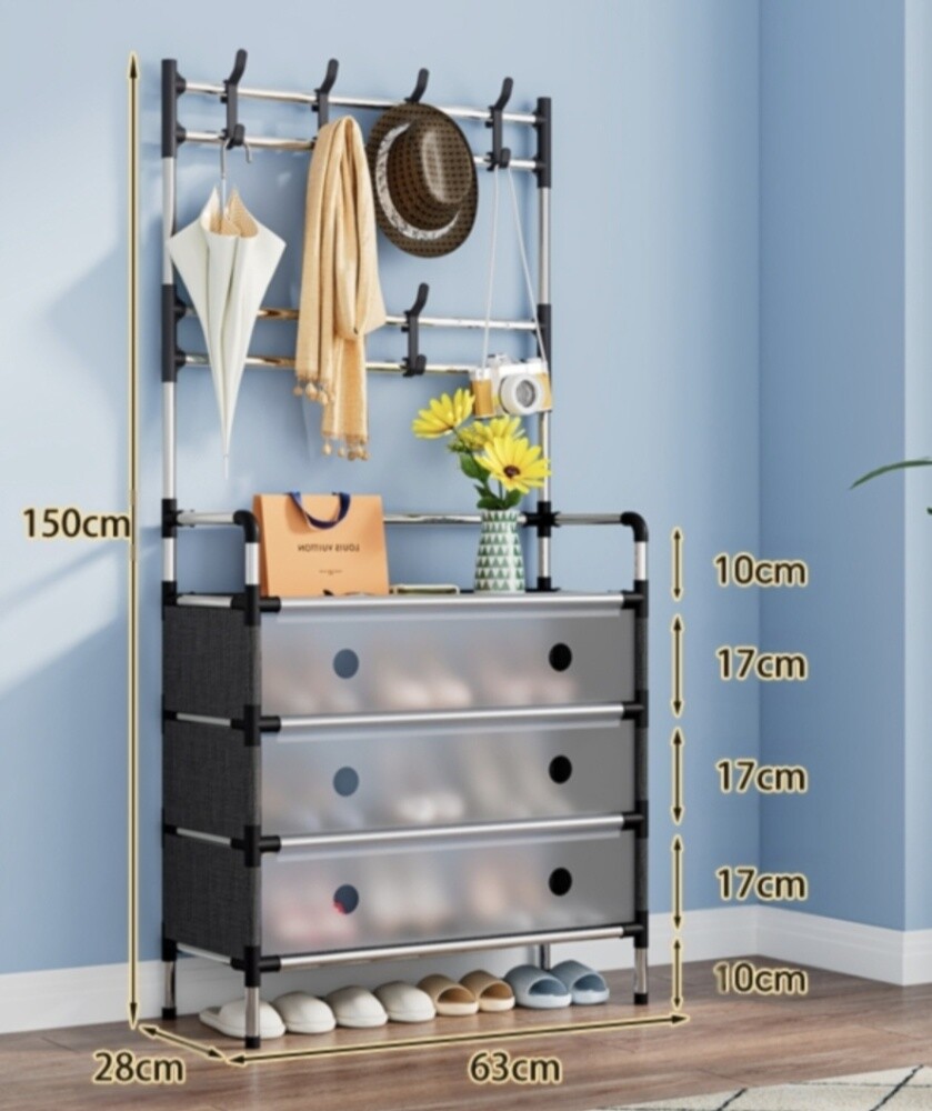 3 Tier Shoe Rack - 2