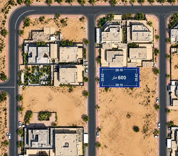 أرض سكنية مميزة بالصخامة 600متر - 1