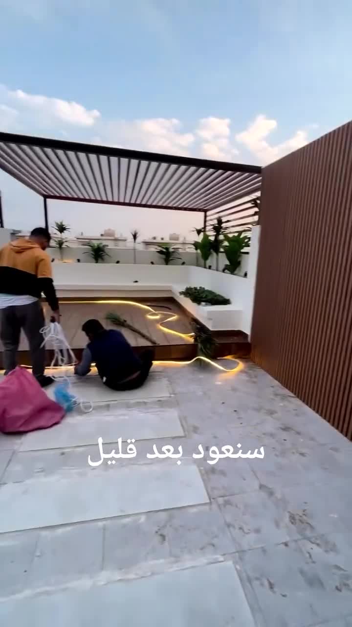 تنسيق الحدائق وعمل الديكورات والش - 1