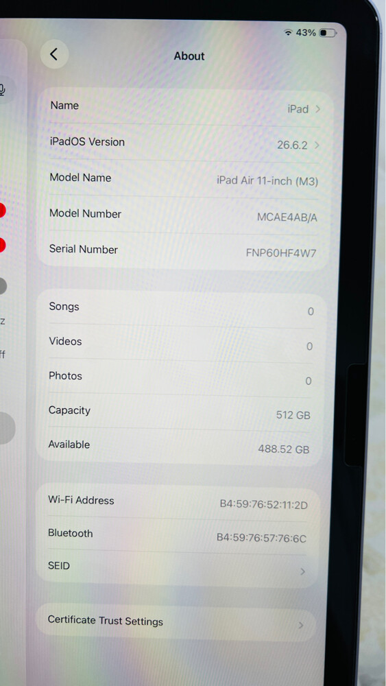 ipad air 11-inch M3 wi-fi purple - 3