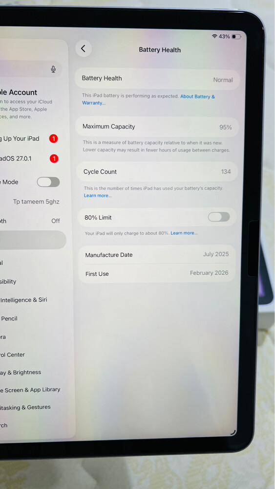 ipad air 11-inch M3 wi-fi purple - 2