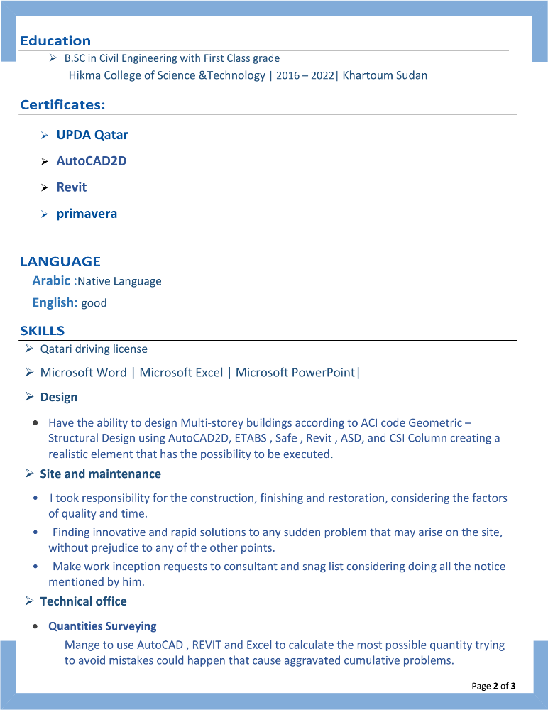 Civil Engineer - 3