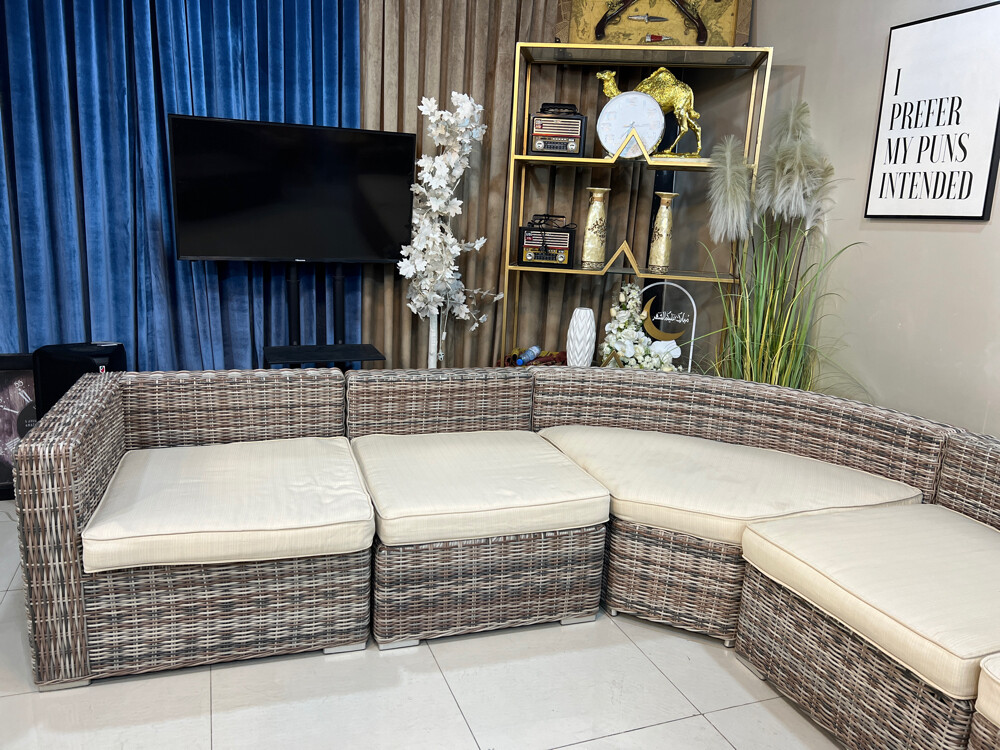 Cane customize outdoor L shape  - 2