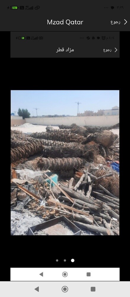 مقطع اشجار ونقل النخيل - 1