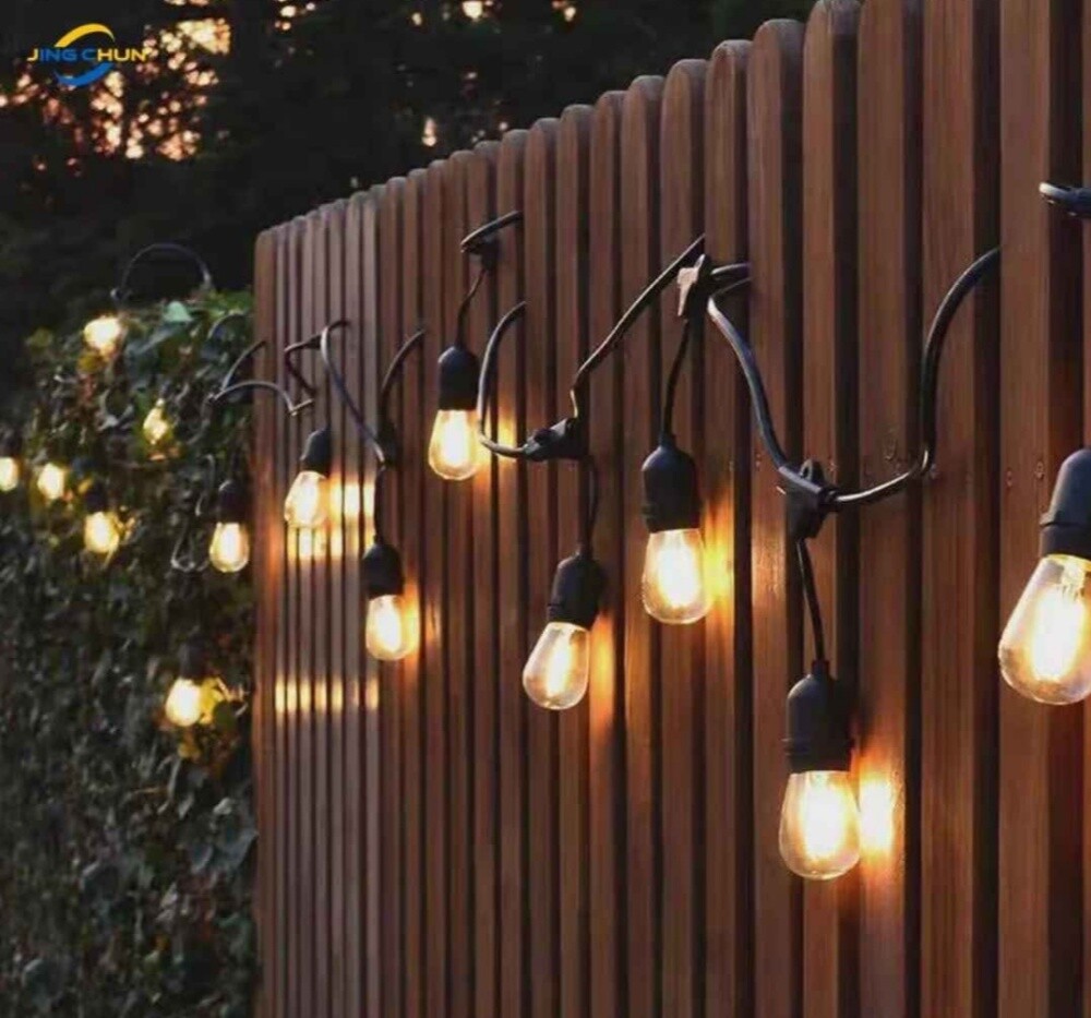 10 miters black wire with 20 bulbs. - 4