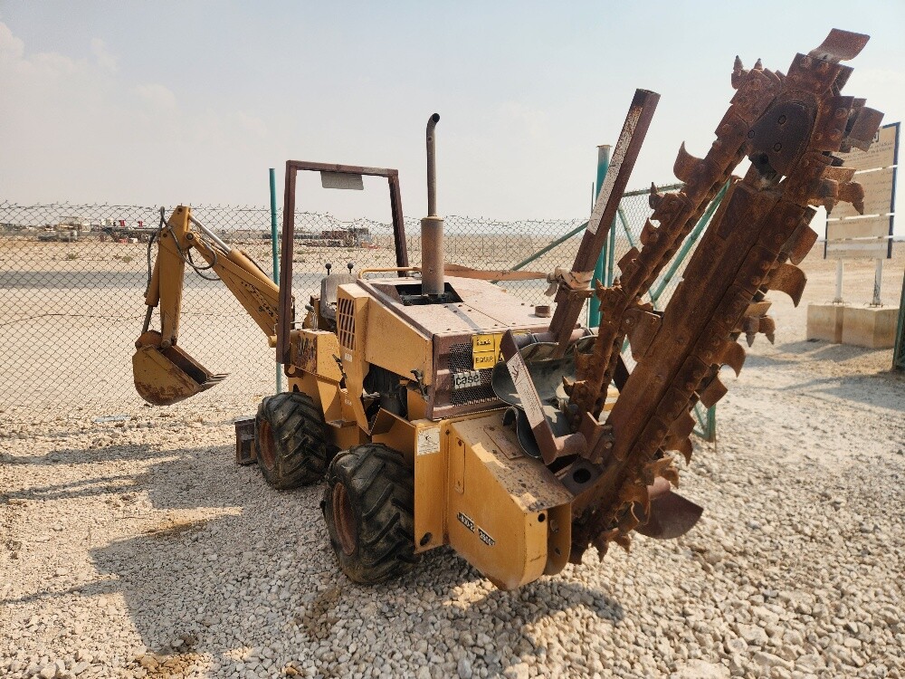 Case trencher and backhoe - 1