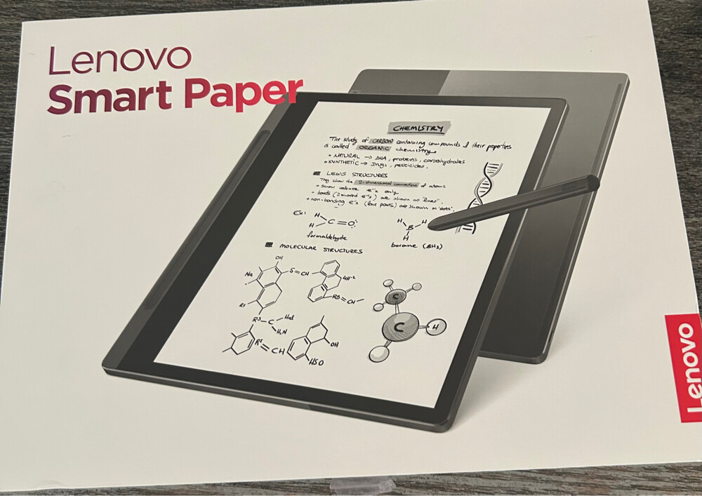 Lenovo smart paper  - 5