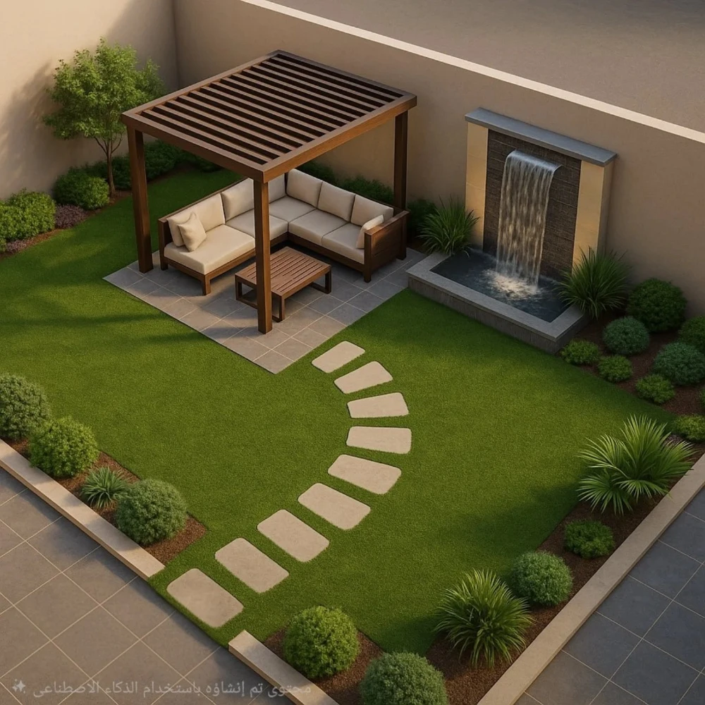 قص العشب وعنايه شهريه للحدائق - 1