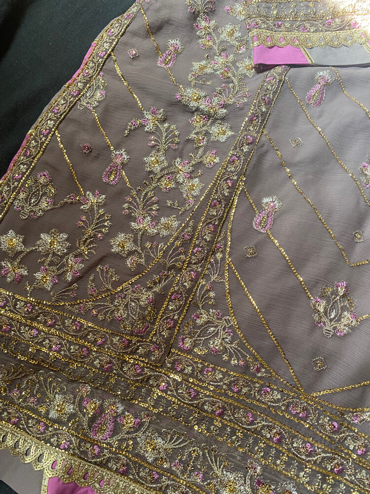 Pakistani party dress - 7