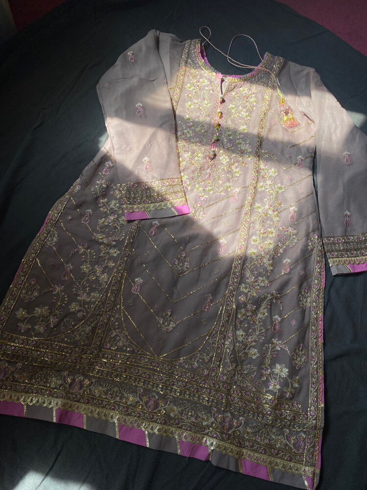 Pakistani party dress - 4