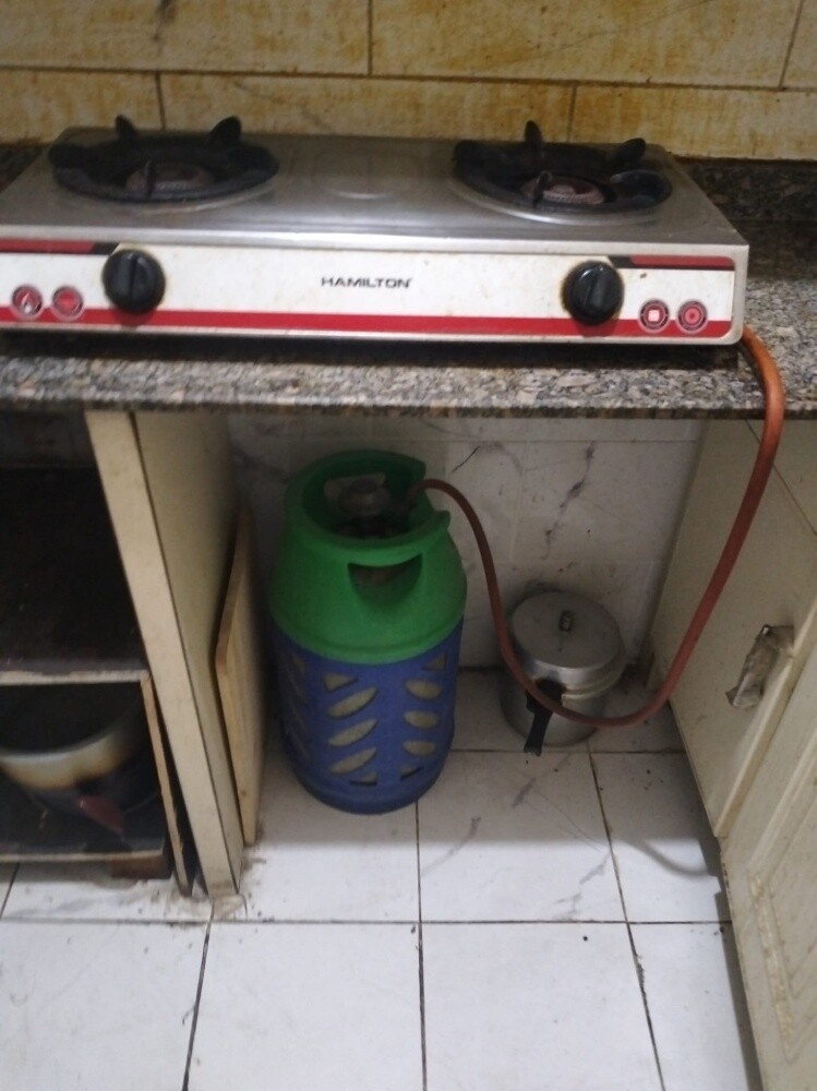 Refrigerator & Gas cylinder - 3