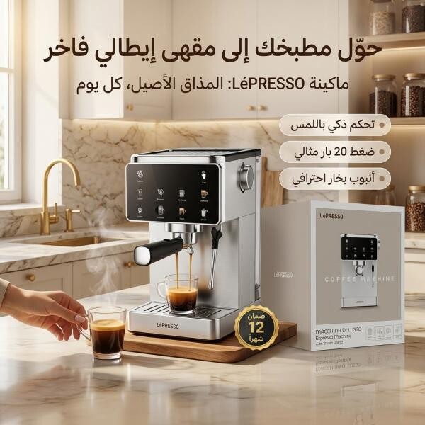 LPRESSO Espresso Coffee Machine - 1