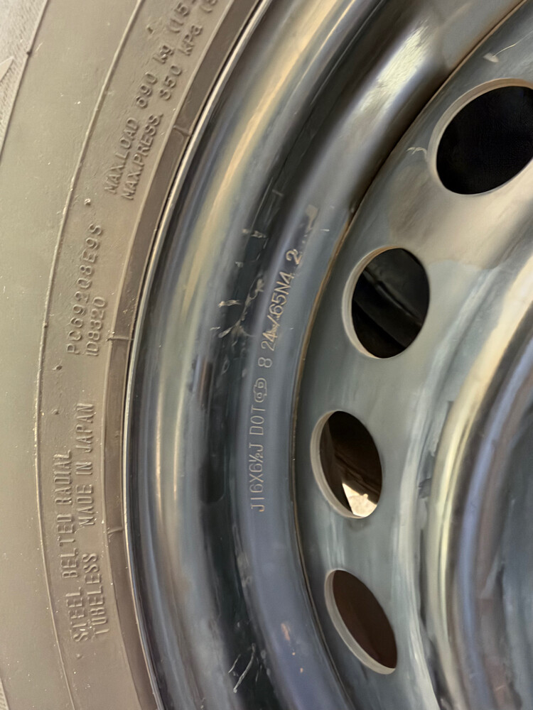 Set of wheels (rims and tires) from - 3