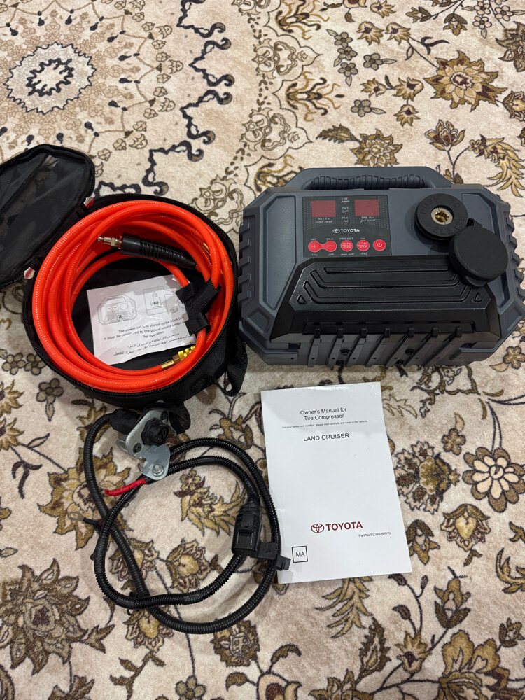 Genuine air inflator from Toyota - 1