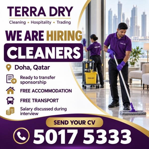 HIRING FILIPINA CLEANERS - 1