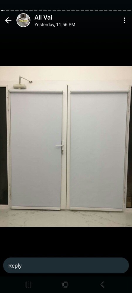 Curtain roler blind paint - 4