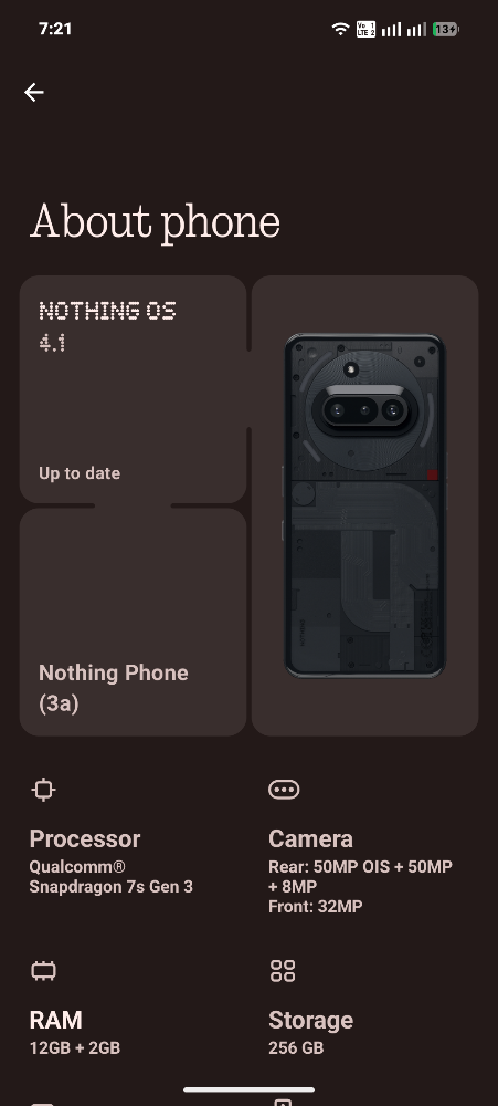 Nothing phone 3a - 8