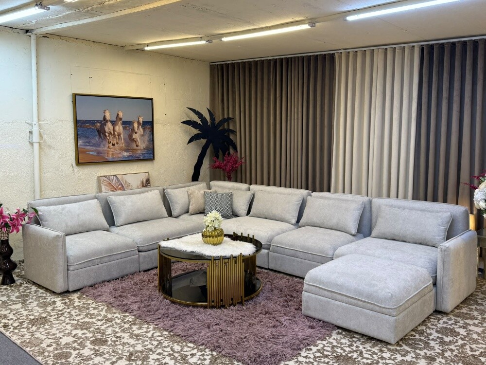 Ikea brand U-Shape storage sofa - 6