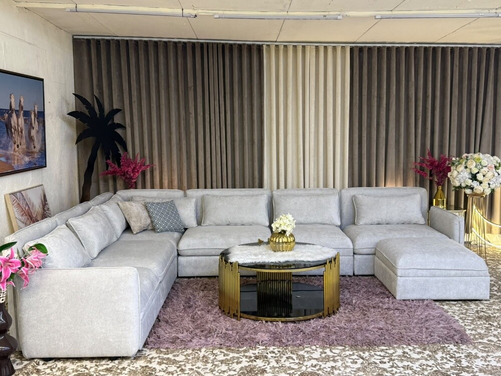 Ikea brand U-Shape storage sofa - 8