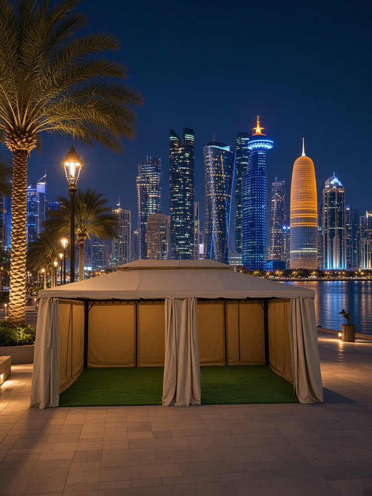 Tent 4/6 meter - 1