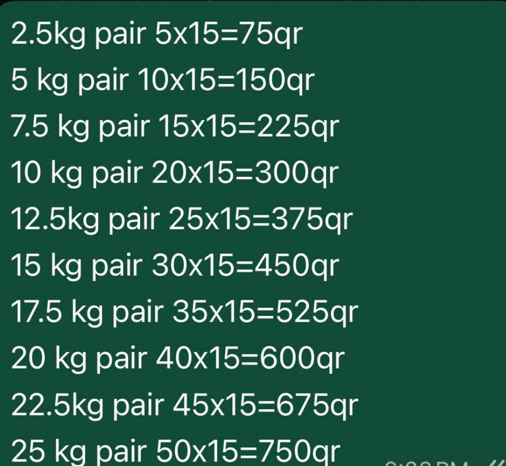 Dumbbell Set - 4