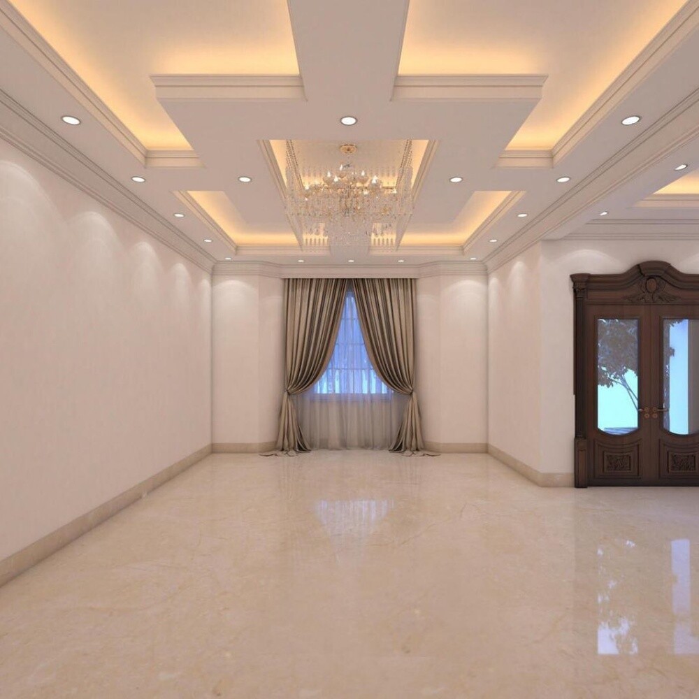 Gypsum ceiling wall partition paint - 2
