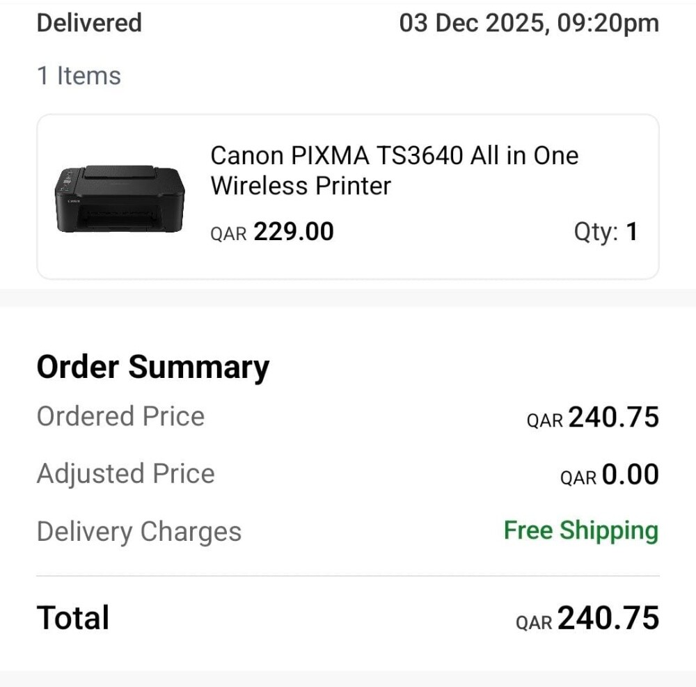 Canon PIXMA TS3640 All in One - 4