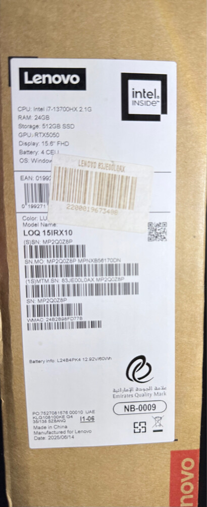 Gaming Laptop Lenovo - 4