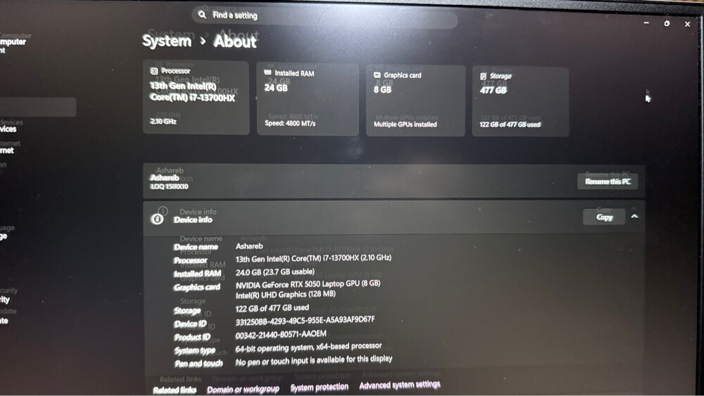 Gaming Laptop Lenovo - 2