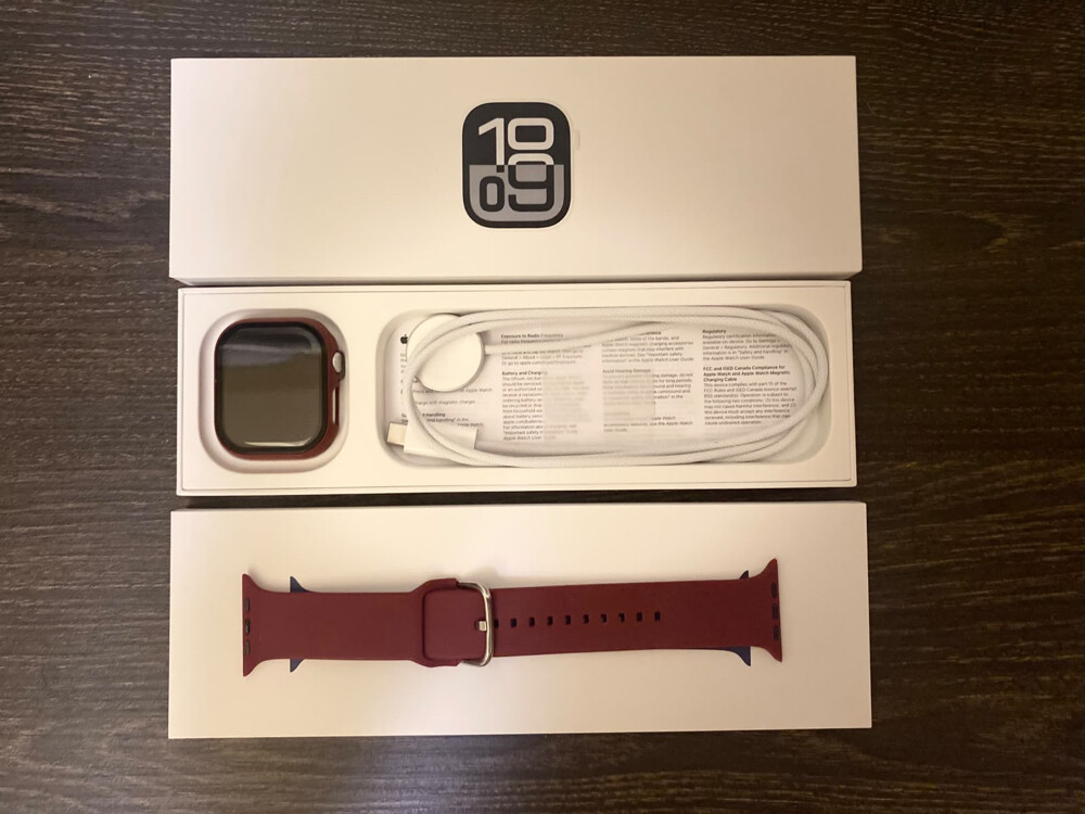 Series 10 46mm silver Apple watch - 7