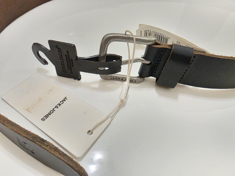 original leather Men belt blue colo - 1