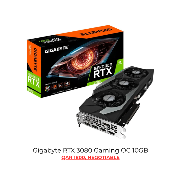 Gigabyte RTX 3080 Gaming OC 10GB - 4