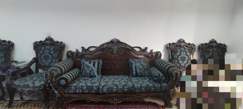 14 Seater Sofa Set Wood - 5