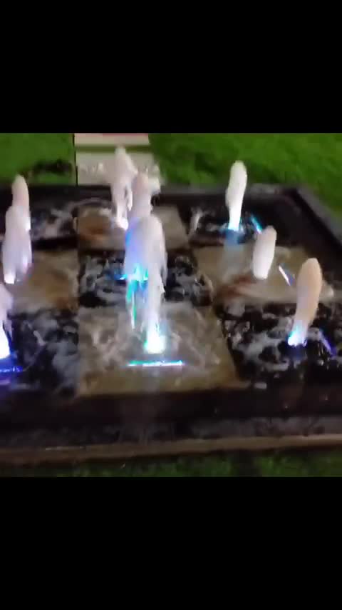 عمل النوافير والشلالات والديكور - 1