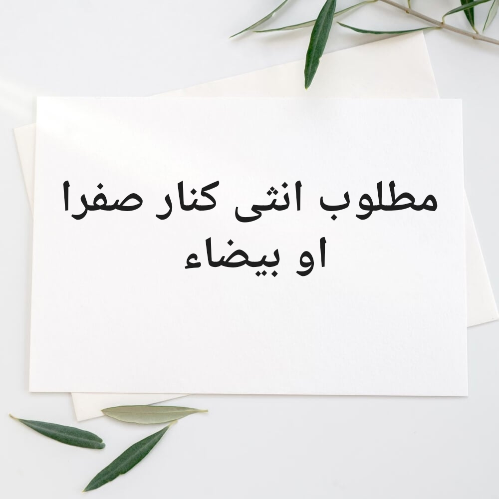 مطلوب انثى كنار صفرا او بيضاء - 1