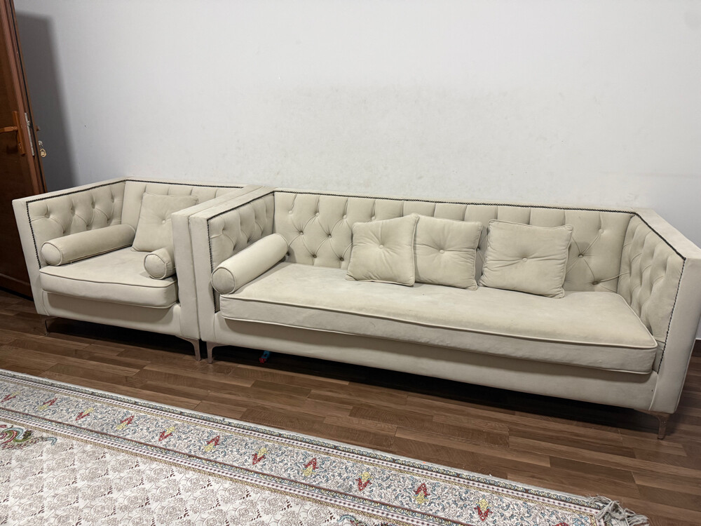 طقم كنبات اربع قطع  - 1