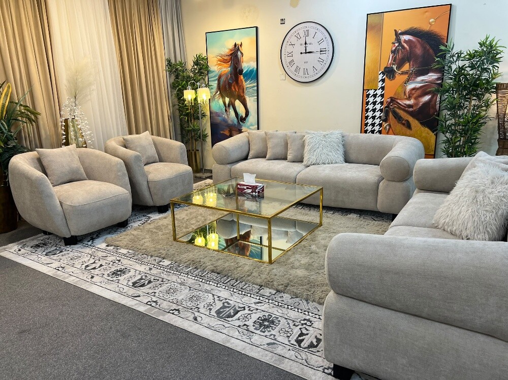 midas brand luxurious 8 seater sofa - 9