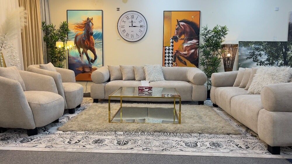 midas brand luxurious 8 seater sofa - 2