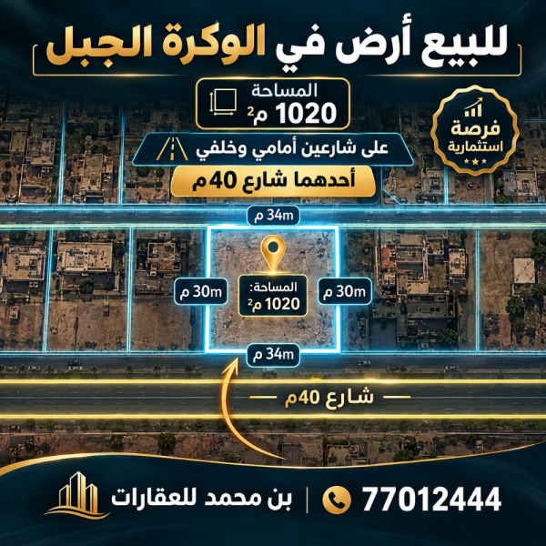 ارض تنفرز بالوكرة قرب البحر - 2