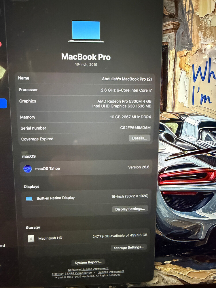 MacBook Pro 16-inch - 7